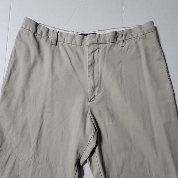 Banana Republic Beige Khaki Dress Pants‎ Size 35 X 30 - Picture 1 of 6